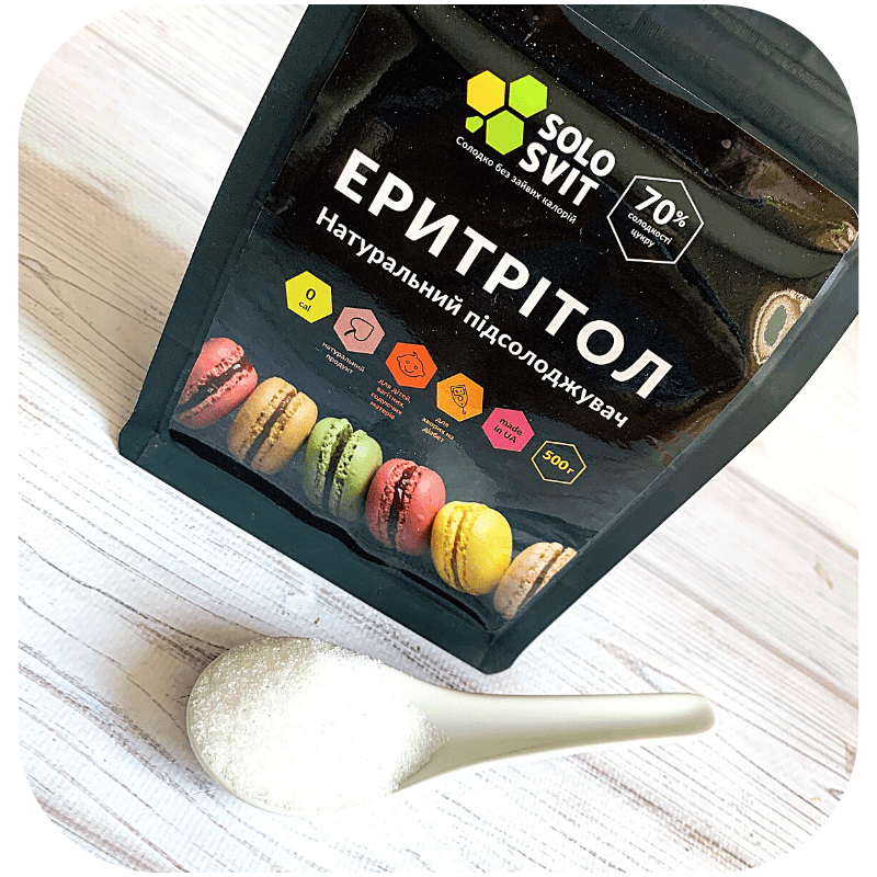 Еритритол ТМ «SoloSvit», 500 г