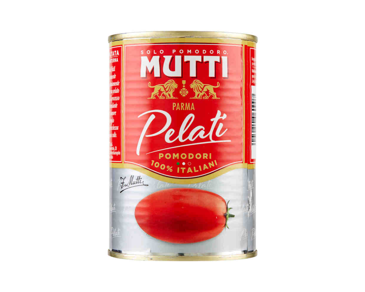 Томати очищені в томатному соку MUTTI, 400 г